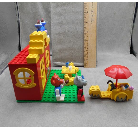 LEGO Fabuland 3665 Ice Cream Shop w/Scooter 1980 Vintage/Custom READ - Picture 3 of 16